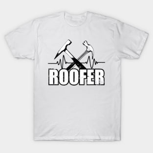 Roofer Heart Frequency T-Shirt